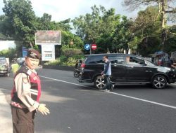 Cegah Kerawanan Kamseltibcar Lantas, Unit Patroli Samapta Polsek Cidadap Gelar Protap Sore