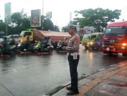 GIAT YANMAS PAGI UNIT LANTAS POLSEK CINAMBO DI TIGA TITIK RAWAN LALIN