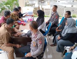 Semangat Hari Bhayangkara ke-79, Polsek Samarang Gelar Donor Darah Penuh Antusiasme
