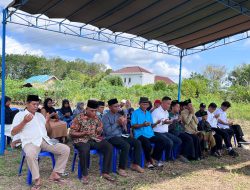 DUKUNG PROGRAM PEMBANGUNAN 3 JUTA RUMAH, PELETAKAN BATU PERTAMA PERUMAHAN BERSUBSIDI OLEH PT FATIMAH GLOBAL PROPERTINDO DI KELURAHAN MAJASARI PRABUMULIH.