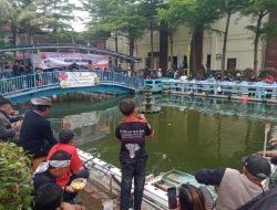Semarakan HUT Bhayangkara Ke-79, Direktorat Intelejen Keamanan Khamtibmas (Ditintelkam) Polda Jabar Gelar Mancing Gratis