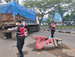 Pengaturan pagi hari, bentuk pelayanan anggota Patroli Polsek Rancasari kepada masyarakat