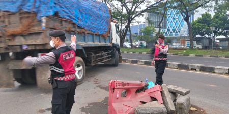 Pengaturan pagi hari, bentuk pelayanan anggota Patroli Polsek Rancasari kepada masyarakat