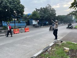 Pelayanan Pagi Hari, Personil Polsek Rancasari Laksanakan pengaturan arus Lalin