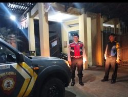 Cegah gangguan kamtibmas Malam Hari, Personil Polsek Ujungberung di Pimpin Pawas Melaksanakan Patroli BLB Perbankan di Wilayah hukum Polsek Ujungberung