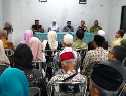 Bhabinkamtibmas Polsek Bandung Kidul Hadiri Pelantikan pengurus Ketua RW Thn 2025- 2030