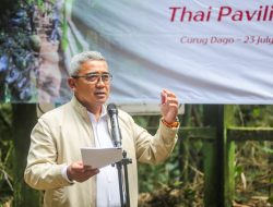 Thailand dan Kota Bandung Resmikan Paviliun Bersejarah di Curug Dago, Simbol Persahabatan Seabad Dua Bangsa