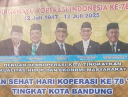 DEKOPIN GELAR JALAN SEHAT, HADIAH UTAMA SEPEDA LISTRIK