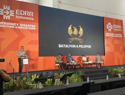 Korsabhara Baharkam Polri Perkuat Sinergi Mitigasi Bencana di EDDR Expo Indonesia 2025