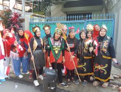Karnaval Anak-Anak RW 04 Kelurahan Babakan Tarogong Semarakkan HUT RI ke-80 di Bojongloa Kaler