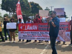 Wartawan Serang Timur Gelar Aksi Solidaritas, Desak Polres Usut Tuntas Kasus Pemukulan Jurnalis di Jawilan