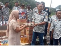 RGPI Lebak Salurkan Bantuan Sembako untuk Korban Kebakaran di Kampung Cibeureum