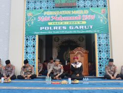 Perkuat Keimanan dan Ketakwaan, Polres Garut Peringati Maulid Nabi Muhammad SAW