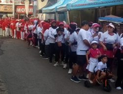 RW 04 Babakan Tarogong Gelar Jalan Santai Meriah Sambut HUT RI ke-80