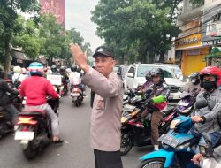 Unit Samapta Polsek Lengkong Gelar Pengaturan Lalu lintas, Bentuk Pelayanan Kepada Masyarakat pagi hari