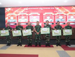0623/CilDandimegon Raih Juara 3 Dansatgas LKJ TMMD ke-125*