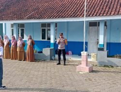 Kapolsek Leuwigoong Jadi Pembina Upacara di MTS Nurul Amien, Tekankan Bahaya Geng Motor dan Bijak Bermedsos