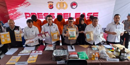 Polda Jabar Bongkar 257 Kasus Narkoba Selama September, 317 Tersangka Diamankan