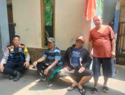 Bhabinkamtibmas Polsek Bojongloa kidul Laksanakan sambang Himbauan Kamtibmas kepada Warga cibaduyut wetan