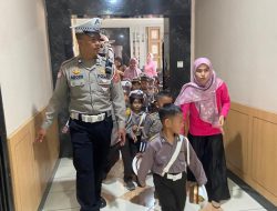 Polisi Sahabat Anak, Polres Garut Sambut Ceria Murid TK Bhayangkari