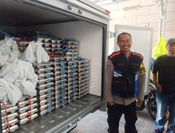 Bhabinkamtibmas Polsek Ujungberung Giat Monitor Pendistribusian Makan Bergizi Gratis ( MBG )
