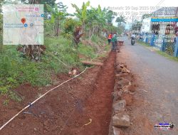CV. Samawi Indah Diduga Abaikan K3 dalam Proyek Rekonstruksi Jalan Cikohkol