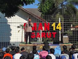 Polres Garut Beri Penyuluhan Kamtibmas kepada 1.254 Siswa SMAN 14 Garut