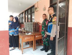 Sinergitas TNI-POLRI Monitoring Pembagian Makanan Bergizi Gratis (MBG) di SDN 148 Cibaduyut