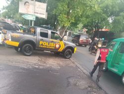 Unit Samapta Polsek Antapani Antisipasi Kemacetan Pagi Hari