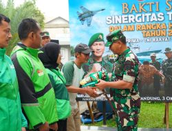 Kodam III/Slw Gelar Bakti Sosial Sinergitas TNI-Polri di Kota Bandung