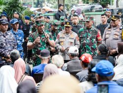 POLRI – TNI Kuatkan Sinergitas Melalui Bakti Sosial Akbar Rayakan HUT Ke-80 TNI di Bandung