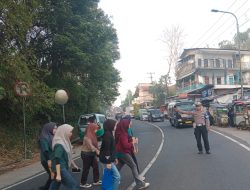 Polsek Limbangan Laksanakan Gatur Pagi Demi Kelancaran dan Keamanan Lalu Lintas