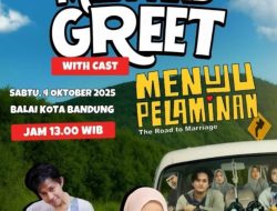 MEET AND GREET “CASH MENUJU PELAMINAN: THE ROAD TO MARRIAGE” DI BALAI KOTA BANDUNG, SABTU 6 OKTOBER 2025