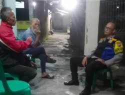 Patroli Dialogis Bhabinkamtibmas Polsek Kiaracondong Polrestabes Bandung Sambangi Masyarakat