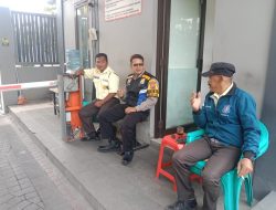 Bhabinkamtibmas Polsek Bojongloa kidul Laksanakan Giat Sambang himbauan Kamtibmas ke Petugas Keamanan
