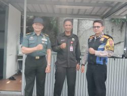 Sinergitas TNI–Polri, Bhabinkamtibmas dan Babinsa Laksanakan Giat Sambang ke Petugas Keamanan