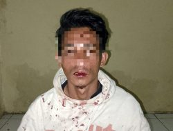 Polsek Wanaraja Amankan Pria Mabuk Bawa Sajam di Area Alun-Alun