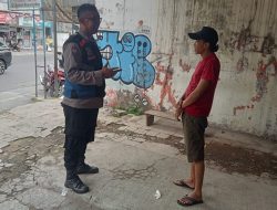 Bhabinkamtibmas Polsek Bojongloa kidul Sambang himbauan Kamtibmas Warga RW 04 cibaduyut