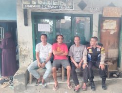 Bhabinkamtibmas Polsek Bojongloa kidul Laksanakan Sambang DDS ke Tokoh dan Warga Masyarakat cibaduyut kidul
