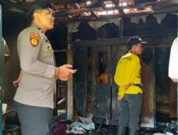 Polisi Gerak Cepat Tangani Kebakaran Rumah Warga di Ranca Hideung
