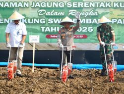 Komitmen Polri dan Petani Jagung Untuk Meningkatkan Ketahanan Pangan Pemerintah Menuju Indonesia Emas 2045