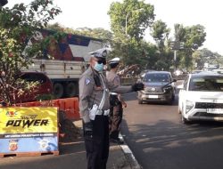Ciptakan Kamtibcarlantas Pagi, Unit Lantas Polsek Astanaanyar Gelar Gatur Lalulintas