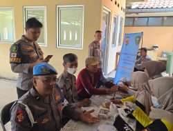 Polsek Bandung kidul di kunjungi Dokkes Polrestabes Bandung Gelar Pemeriksaan Kesehatan dan Bagikan Vitamin untuk Anggota Polsek Bandung Kidul