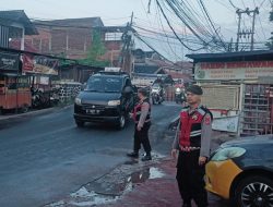 GIAT PELAYANAN PAGI SABHARA QR 18 4D POLSEK CINAMBO DI PERTIGAAN CISARANTEN WETAN