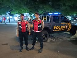 Antisipasi Gangguan Kamtibmas Malam Hari, Unit Samapta Polsek Astanaanyar Intensifkan Kegiatan Patroli