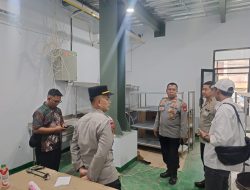 Kapolrestabes Bandung Melakukan Pengecekan Pembangunan Satuan Pelayanan Pemenuhan Gizi (SPPG)