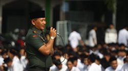 Apel Hari Santri Tingkat Provinsi Jawa Barat Dipimpin Pangdam III/Slw